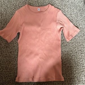 Uniqlo girl shirt 3/4 sleeves
